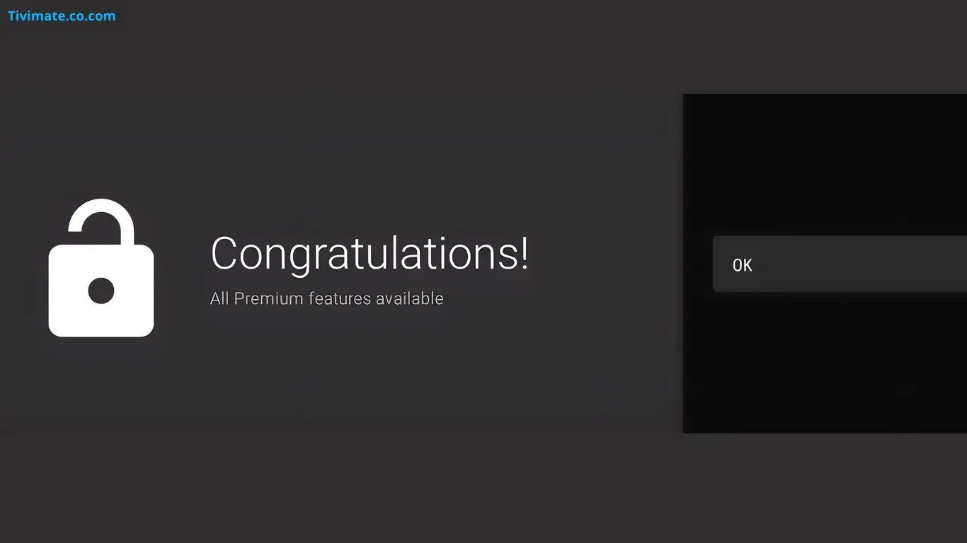 premium features are now unlocked