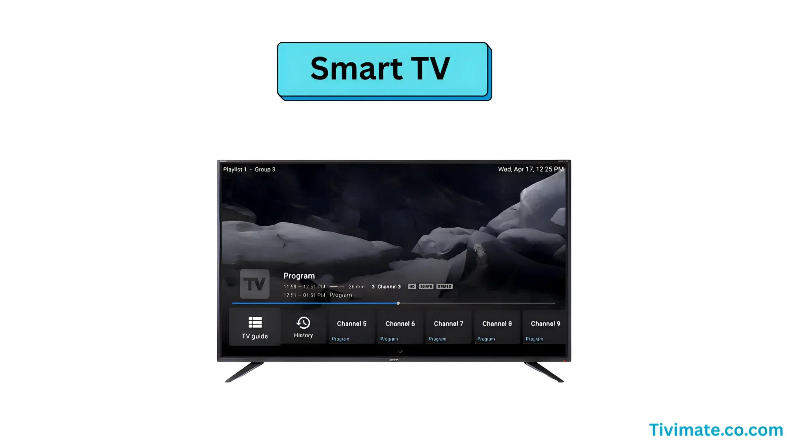 setup tivimate on smart tv device