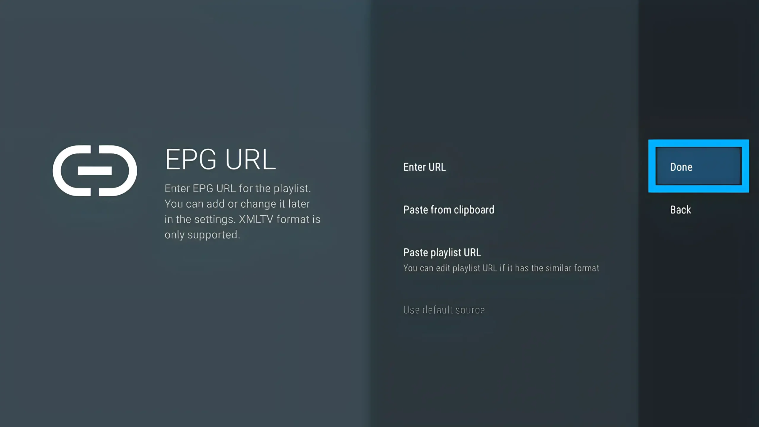 add epg