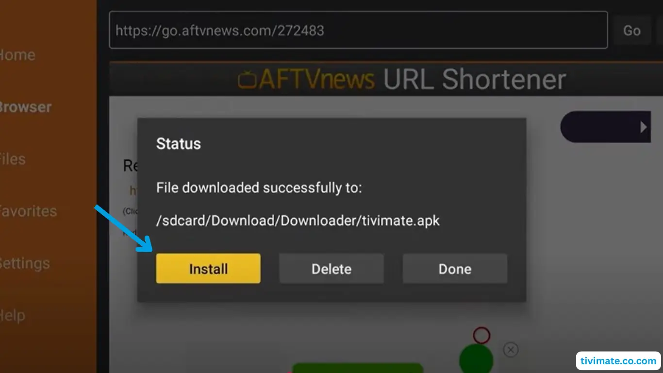 Click Install